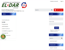 Tablet Screenshot of el-dar.com.pl